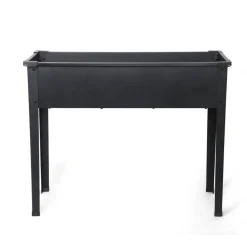 Mini-Hochbeet Metall anthrazit 100 x 80 x 40 cm