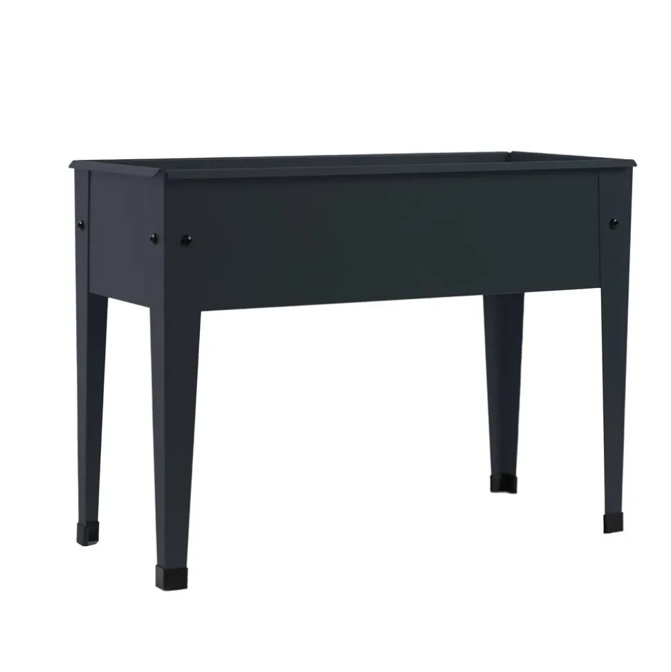 Mini-Hochbeet Metall anthrazit 60 x 45 x 27 cm