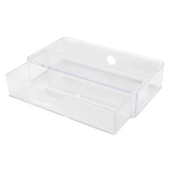 Minischub-Organizer transparent 18 x 5 x 10 cm