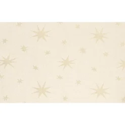 Mitteldecke 'Stellato' champagner 80 x 80 cm