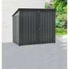 Mülltonnenbox anthrazit 158 x 134 x 101 cm