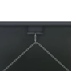 Mülltonnenbox 'Clara' mit Softclose anthrazit 132 x 116 x 80 cm