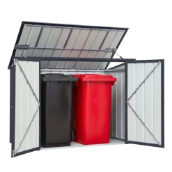 Mülltonnenbox 'Easy BIN2' anthrazit 171 x 95 cm