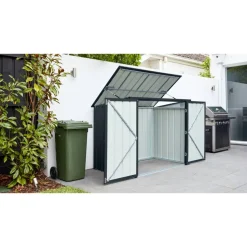 Mülltonnenbox 'Easy BIN2' anthrazit 171 x 95 cm