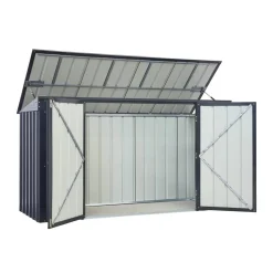 Mülltonnenbox 'Easy' Stahl 236 x 101 x 131,5 cm