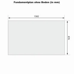 Mülltonnenunterstand '2' mit Hochbeet anthrazit 158,2 x 142,6 x 87,6 cm