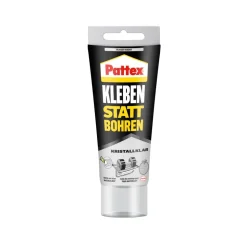 Montagekleber 'Kleben statt Bohren Kristallklar' transparent 90 g