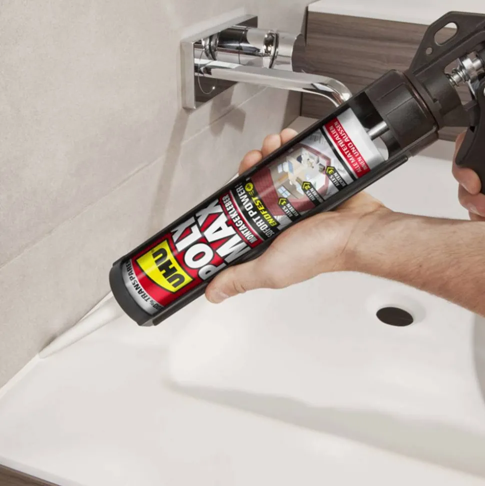 Montagekleber 'POLY MAX Sofort Power' transparent 300 g