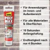 Montagekleber 'POLY MAX Sofort Power' transparent 115 g