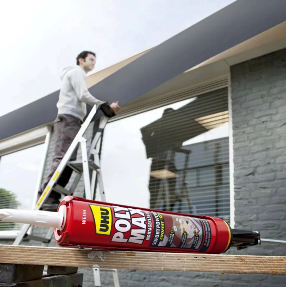 Montagekleber 'POLY MAX Sofort Power' weiß 425 g