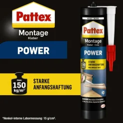 Montagekleber 'Power' weiß 2 x 370 g