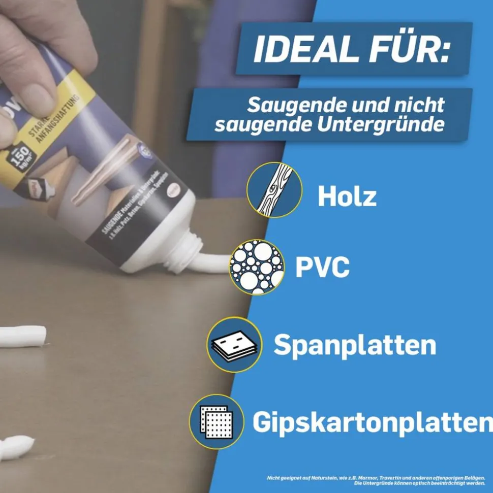 Montagekleber 'Power' weiß 250 g