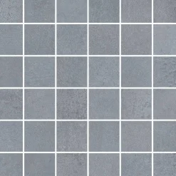 Mosaikfliese 'Beton-X' grey 29,7 x 29,7 x 0,9 cm
