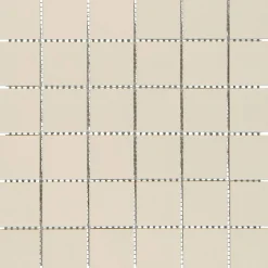 Mosaikfliese 'Color Dot' Feinsteinzeug ivory 30 x 30 cm