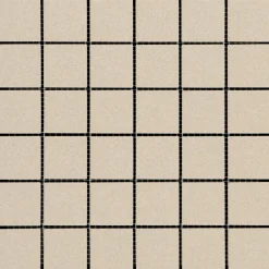 Mosaikfliese 'Dotti' Feinsteinzeug graubeige 30 x 30 cm
