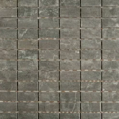 Mosaikfliese 'Kesme' Feinsteinzeug schwarz 29,5 x 29,5 cm