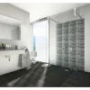 Mosaikfliese 'Nexo' Materialmix grau 30 x 30 cm