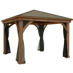 Moskitonetz Mesh für Pavillon 'Devon 1212' schwarz