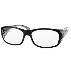 Multidistanz-Schutzbrille 'Tech 3in1 200' schwarz + 2,00 Dioptrien