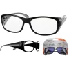 Multidistanz-Schutzbrille 'Tech 3in1 150' schwarz + 1,50 Dioptrien