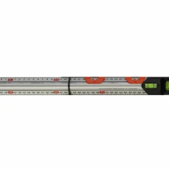 Multifunktionslineal und Wasserwaage 60 cm mit 2 Libellen 60 cm