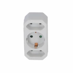 Multistecker weiß 3-fach