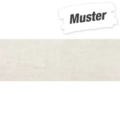 Muster zur Wandfliese 'Leeds' Steingut hellgrau 30 x 90 cm