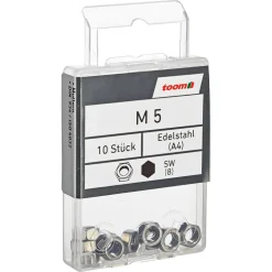 Muttern M5 Edelstahl A4 10 Stück