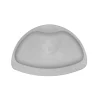 Nackenkissen 'TecnoPlus' grau 30 x 20 cm für Badewannen