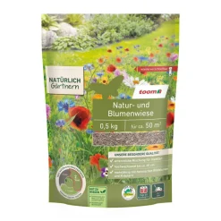 Natur- und Blumenwiesensaat 0,5 kg hochwachsend