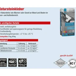 Natursteinkleber weiß 5 kg