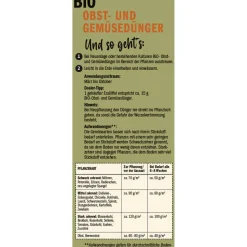Naturtalent by toom® Bio-Obst- und Gemüsedünger 1 kg