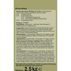 Naturtalent by toom® Bio-Universaldünger 2,5 kg