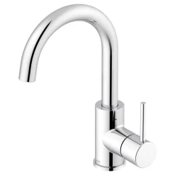 Niederdruck-Waschtischarmatur 'Bow 2' chromfarben 28,2 cm