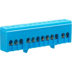 Nullleiterklemme 12-polig blau