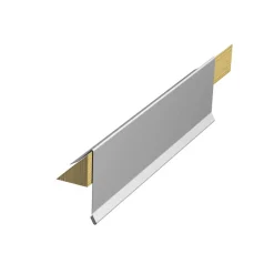 Ortblech für Dreikantleisten aluminiumfarben 200 cm