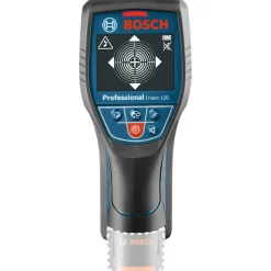 Ortungsgerät 'Professional D-tect 120' mit Akku und Ladegerät für Strom, Metall und Holz