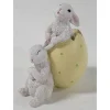 Osterhase Hasen mit Ei 10 x 12 cm
