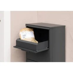Paketbox 'Pepe' anthrazit 50 x 114 x 39 cm