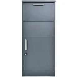 Paketbox 'Pepe' anthrazit 50 x 114 x 39 cm