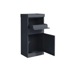 Paketbox 'Piet' anthrazit 50 x 105 x 37 cm