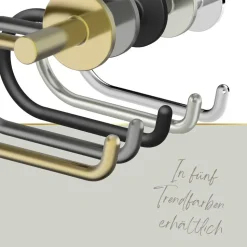 Papierhalter 'Sivo' Graphitfarben 15 cm