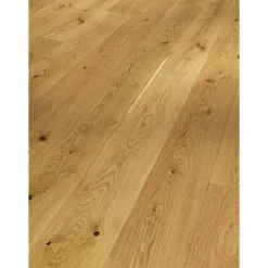 Parkett 'Basic 11-5' Eiche Rustikal naturgeölt braun 11,5 mm