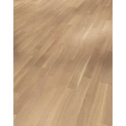 Parkett 'Basic 11-5' Eiche Rustikal hell lackversiegelt 11,5 mm