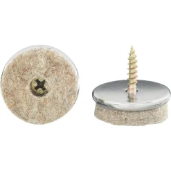 Parkettgleiter mit Schraube Ø 2,8 cm 16 Stück