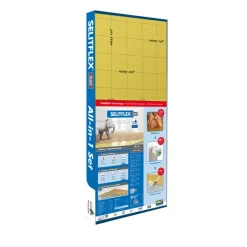 Parkett- und Laminatunterlage 'Selitflex 10 mm Thermo', 0,5 m x 1,2 m, 6 m² +Tape