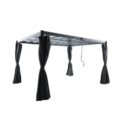 Pavillon 'Eva' grau 300 x 382 x 226 cm