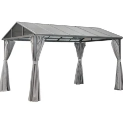 Pavillon 'Haus Style' anthrazit 395 x 297 x 260 cm