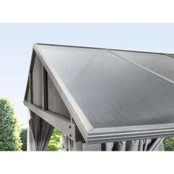 Pavillon 'Haus Style' anthrazit 395 x 297 x 260 cm