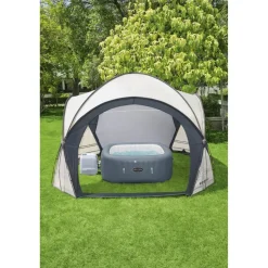 Pavillon 'Lay-Z-Spa' beige 390 x 390 x 255 cm